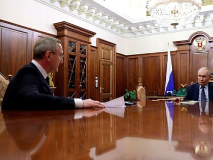 Владислав Шапша побывал в гостях у Владимира Путина