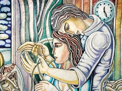 На следующей неделе, 15 февраля, в обнинском музее откроется персональная выставка художницы и поэтессы Елены Моргуновой «Неназванный день»