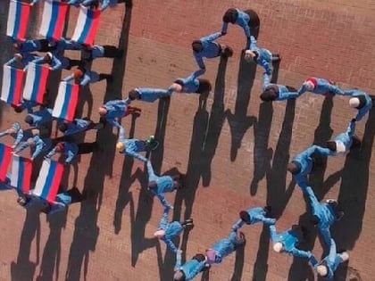 В Калуге волонтёры Победы провели акцию «Герои нашего времени»