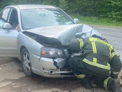 В Ферзиковском районе столкнулись “Шевроле” и “Хендай”
