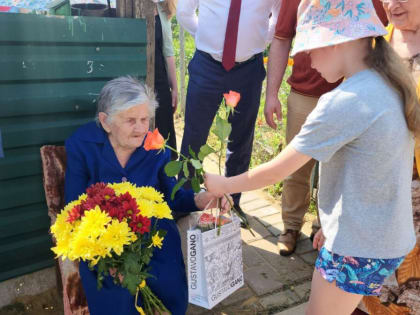 Ветерану в Кондрове исполнилось 100 лет