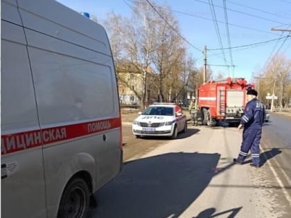 В Калуге на улице Гурьянова сбили пешехода