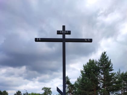 Епископ Никита осмотрел предполагаемую площадку для строительства храма в селе Березичский Стекольный  Завод Козельского района