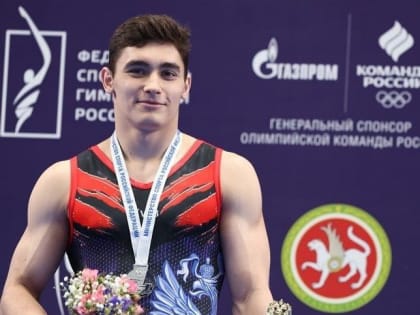 Калужский спортсмен завоевал серебряную медаль на чемпионате России по спортивной гимнастике в Казани