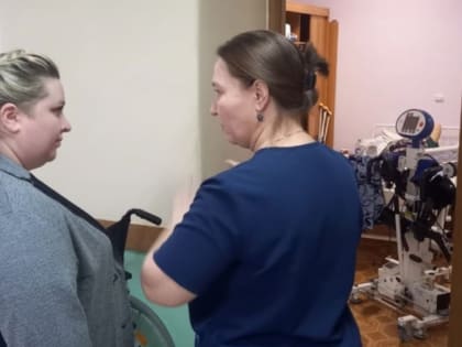 В отделении реабилитации областной больницы используют «космическое» оборудование