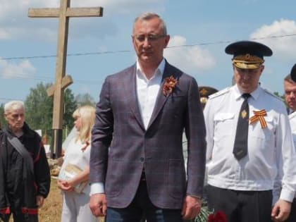 На мемориальном комплексе «Барсуки» почтили память воинов, погибших в годы Великой Отечественной войны