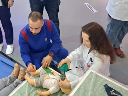 Калужане участвуют в Дне здоровья на выставке-форум «Россия»