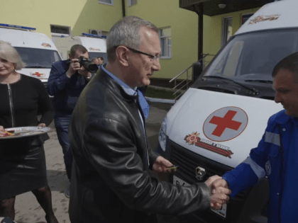 Калужским больницам и поликлиникам передали 339 медицинских автомобилей за 6 лет
