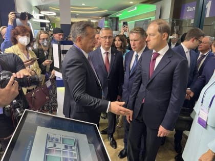 Шапша показал Мантурову будущий калужский роботизированный завод