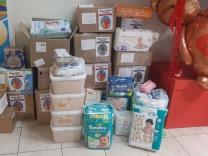 Обнинские МногоМамы собрали помощь для детей из Дома малютки и интерната Луганской области