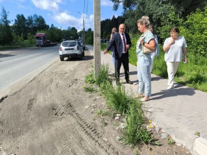 В калужском микрорайоне Ольговка приведут в порядок дорогу и обочины