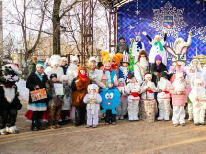 В калужском парке выбрали лучший детский костюм "Символ года 2023"