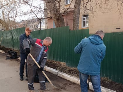 В Калуге стартовал месячник по благоустройству