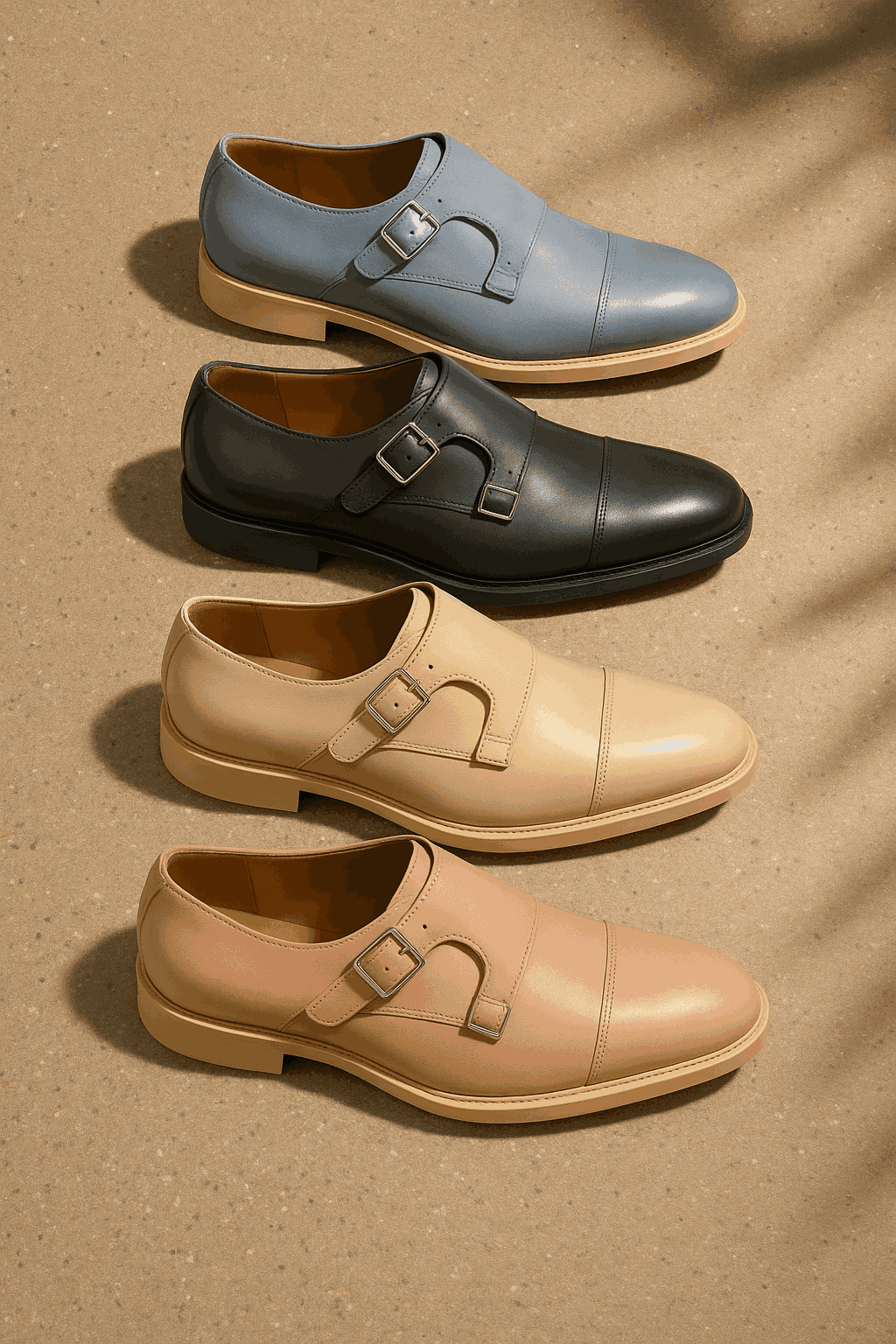 Collection of Men's Monk strap shoes