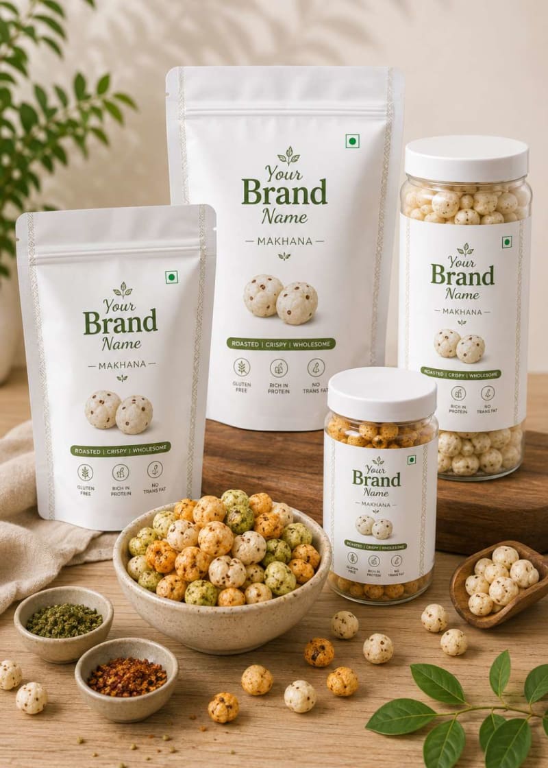Private label makhana manufacturer
