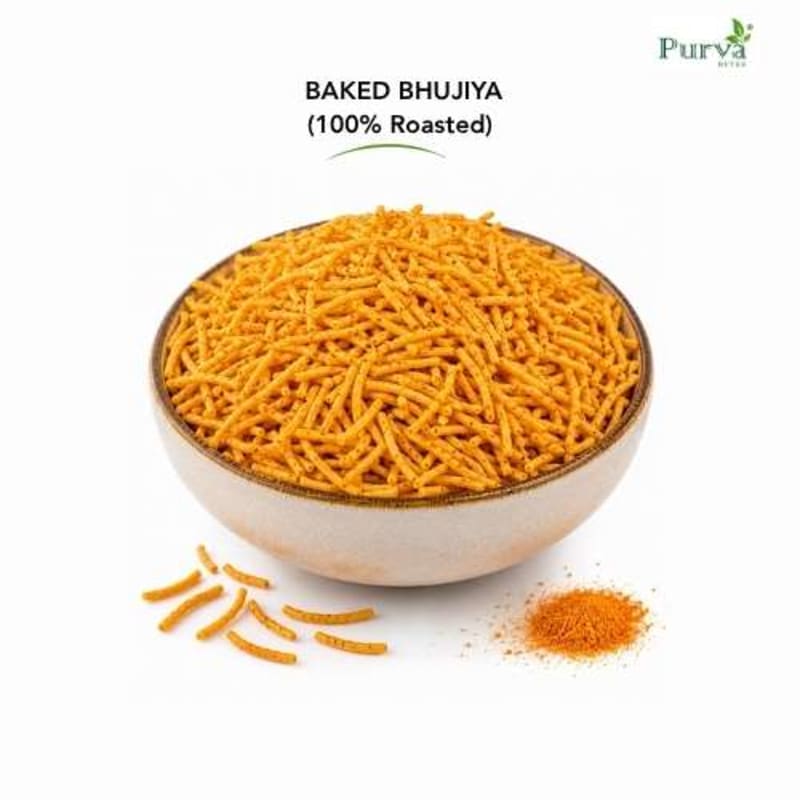 Baked Bhujiya