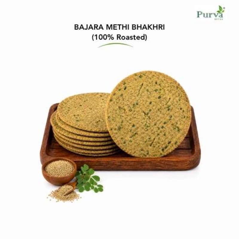 Bajra Methi Bhakhri