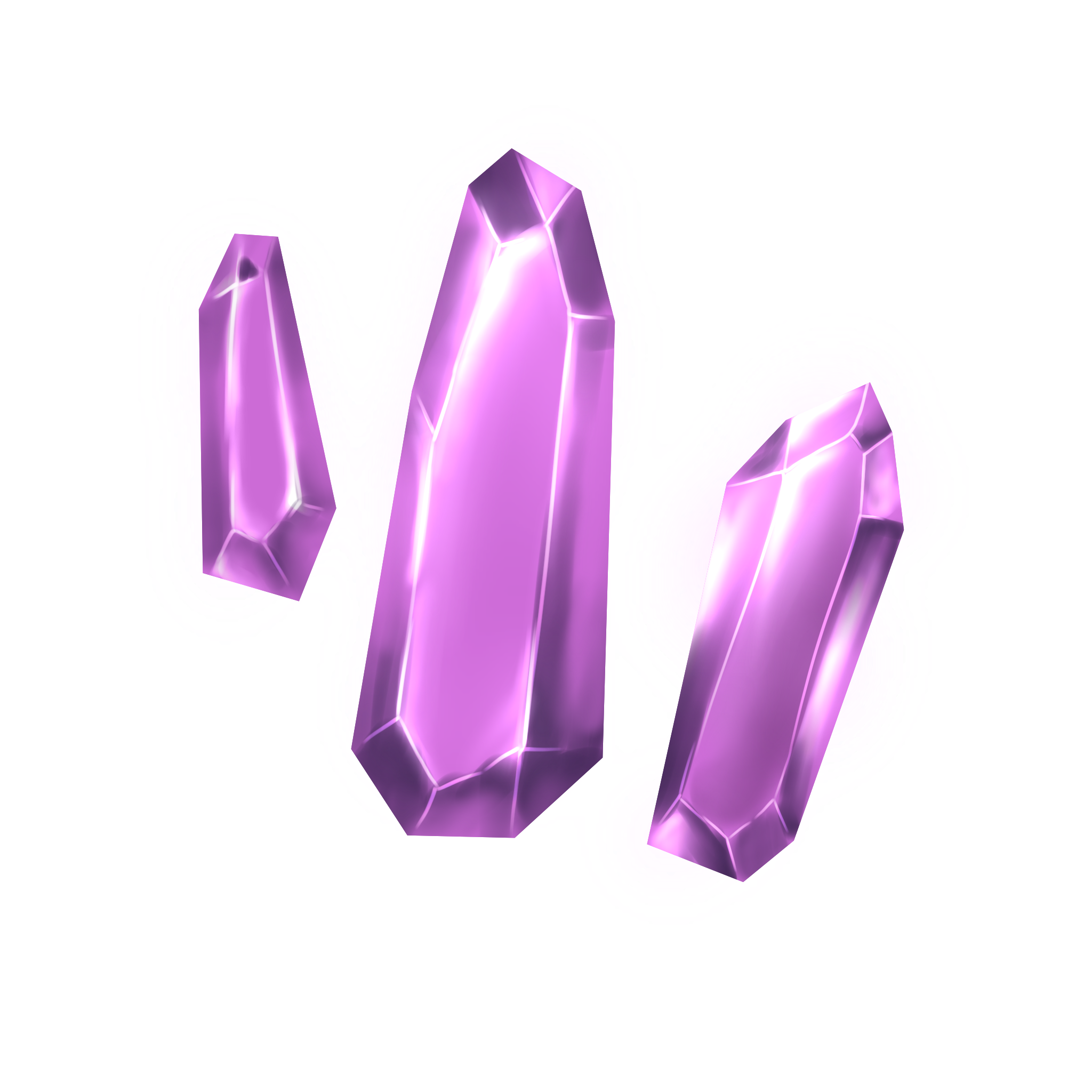 A bundle of shiny rocks