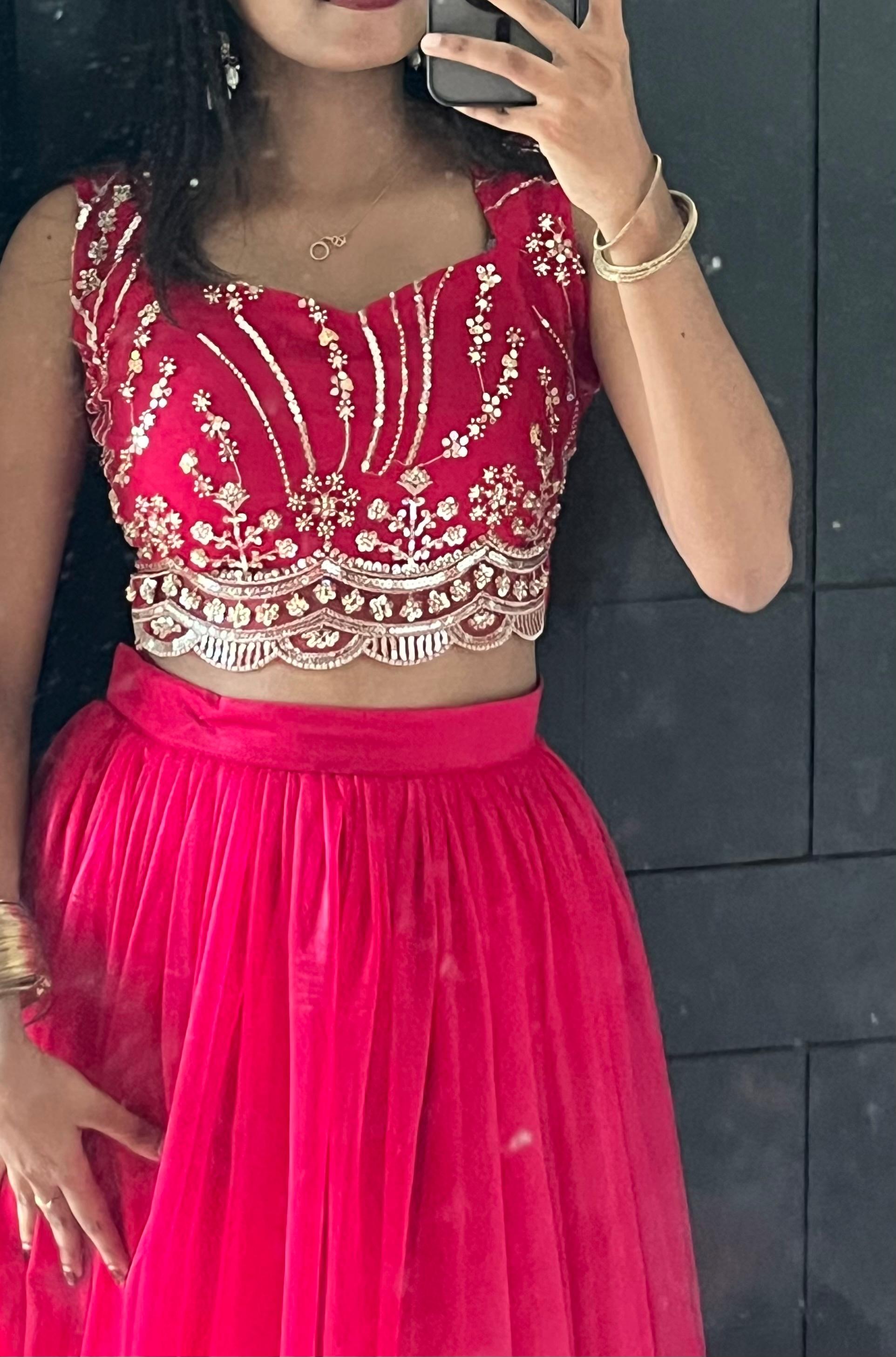 Ruby Royale Lehenga 💖