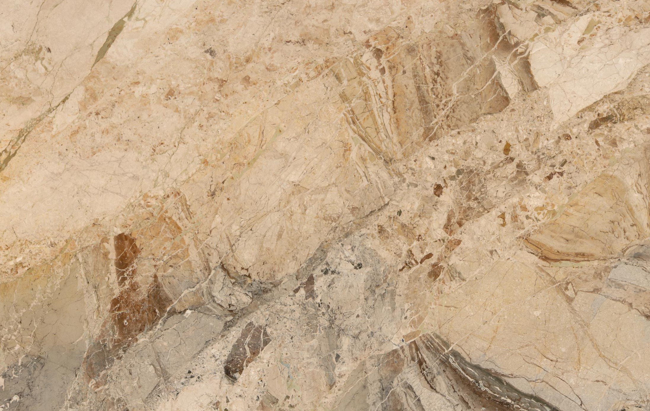 Breccia Aurora — full slab