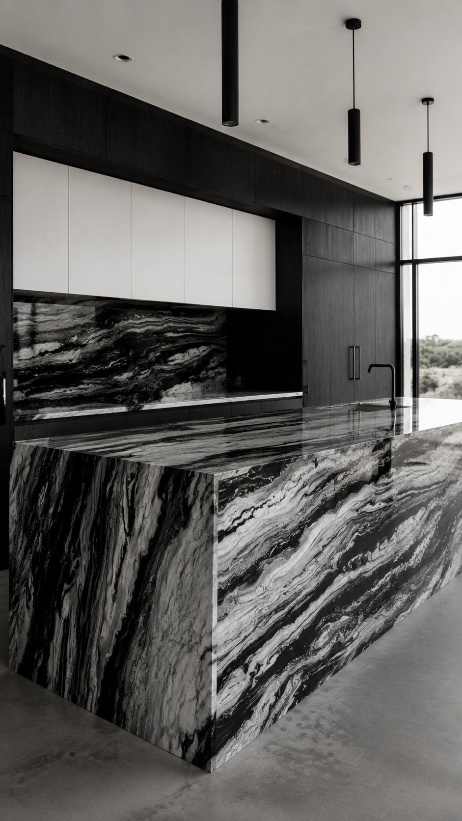 Panda White — render — full slab