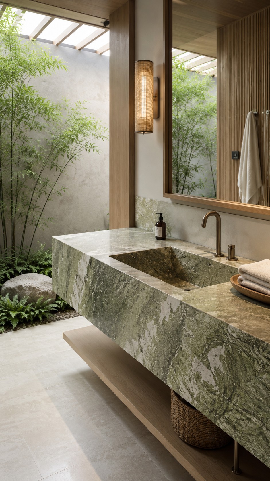 Ming Green — render — full slab