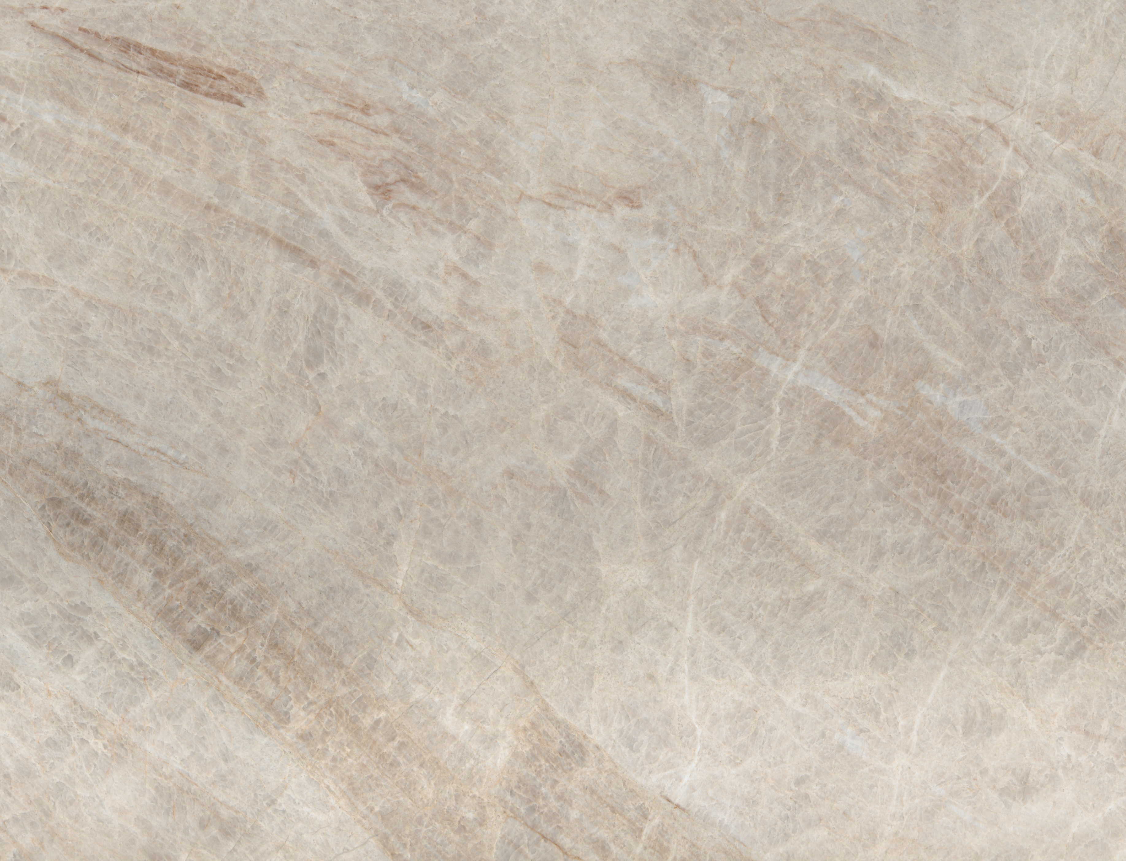 SW636 — polished surface, warm beige canvas with cloud-like veining and gentle translucence.