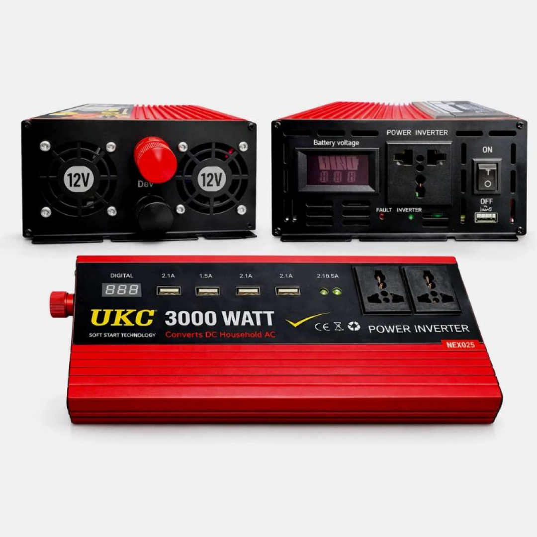 Перетворювач AC/DC 3000W AR UKC 24V — 2