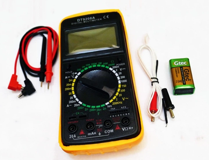 Мультиметр цифровий DT9208A