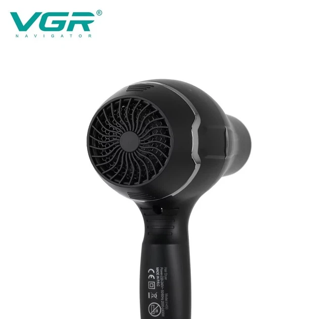 Професійний потужний фен для волосся VGR V-450 — 3