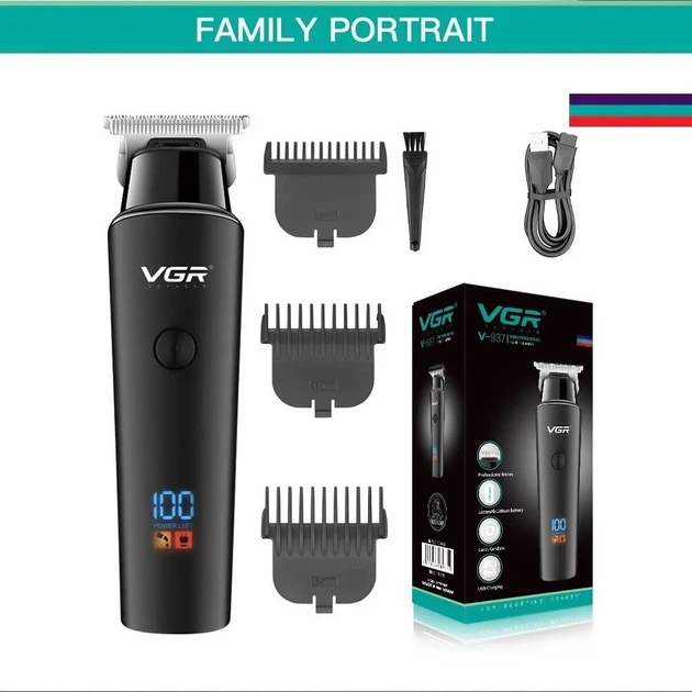 Машинка для гоління акумуляторна VGR V-937 Hair Trimmer тример для стрижки волосся