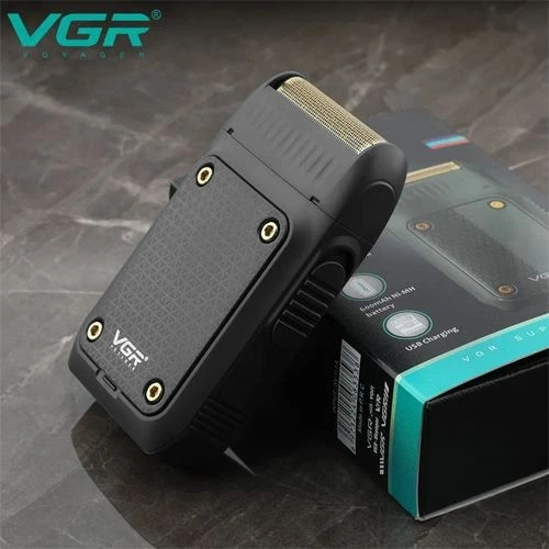 Електробритва VGR V-353 BLACK шейвер для сухого та вологого гоління, Waterproof — 2