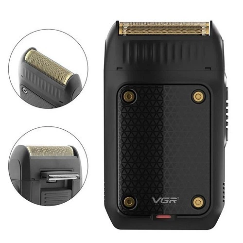 Електробритва VGR V-353 BLACK шейвер для сухого та вологого гоління, Waterproof — 3