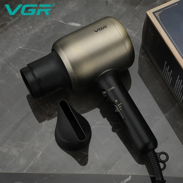 Фен для волосся VGR V-453 з іонізацією та 3 температурними режимами — 3