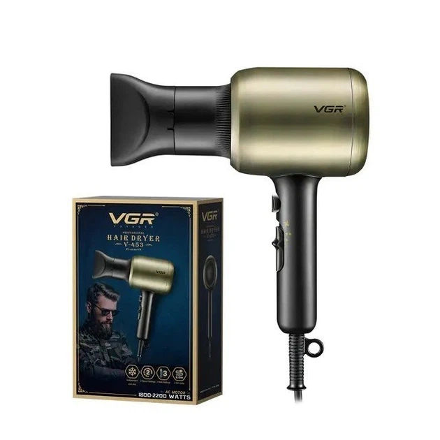 Фен для волосся VGR V-453 з іонізацією та 3 температурними режимами