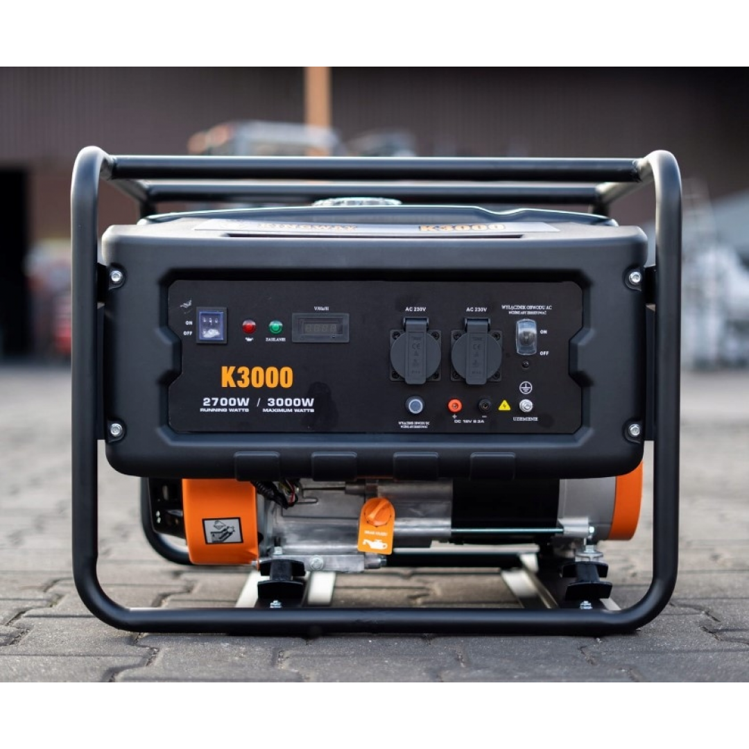 Бензиновий генератор Kingway K3000, 3 кВт, AVR
