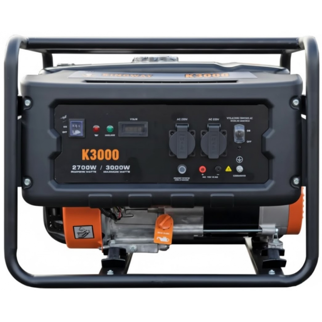 Бензиновий генератор Kingway K3000, 3 кВт, AVR — 3
