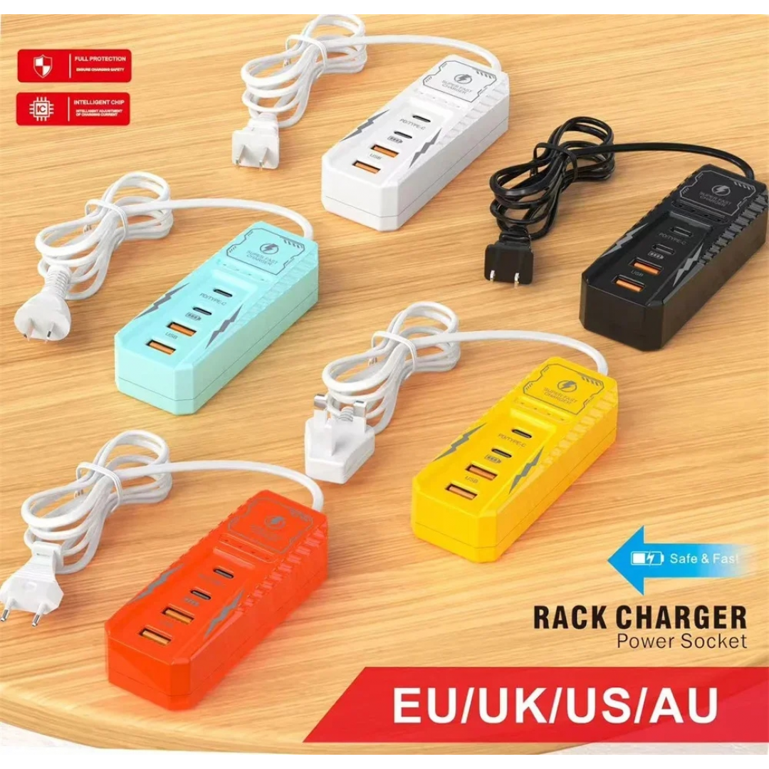 Зарядний пристрій 2USB+2PD Super Fast Charger — 3