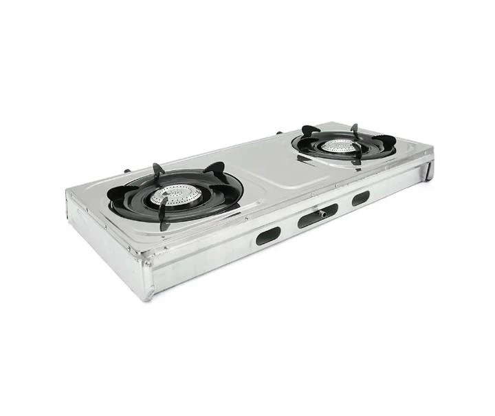 Настільна газова плита Domotec MS-6606/2029 на дві конфорки — 2