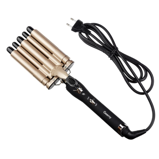 Плойка для волосся 5 хвиль Geemy GM 2933 Curly Pro 65 Вт терморегулятор на 2 режими 180-210º — 3