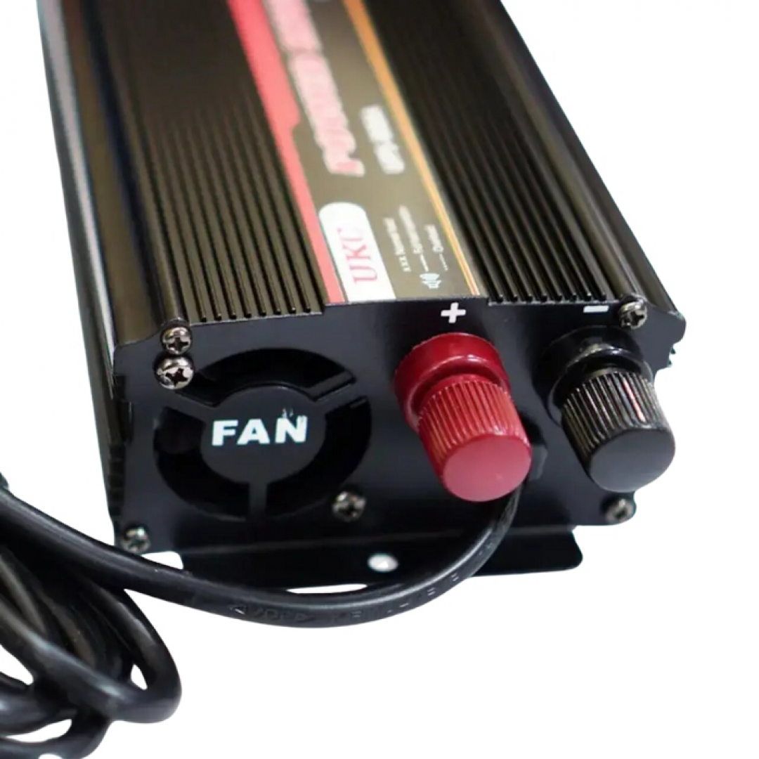 Безперебійник / Перетворювач напруги UKC UPS-800A 12V → 220–230V, 800W, зарядка АКБ, USB — 2