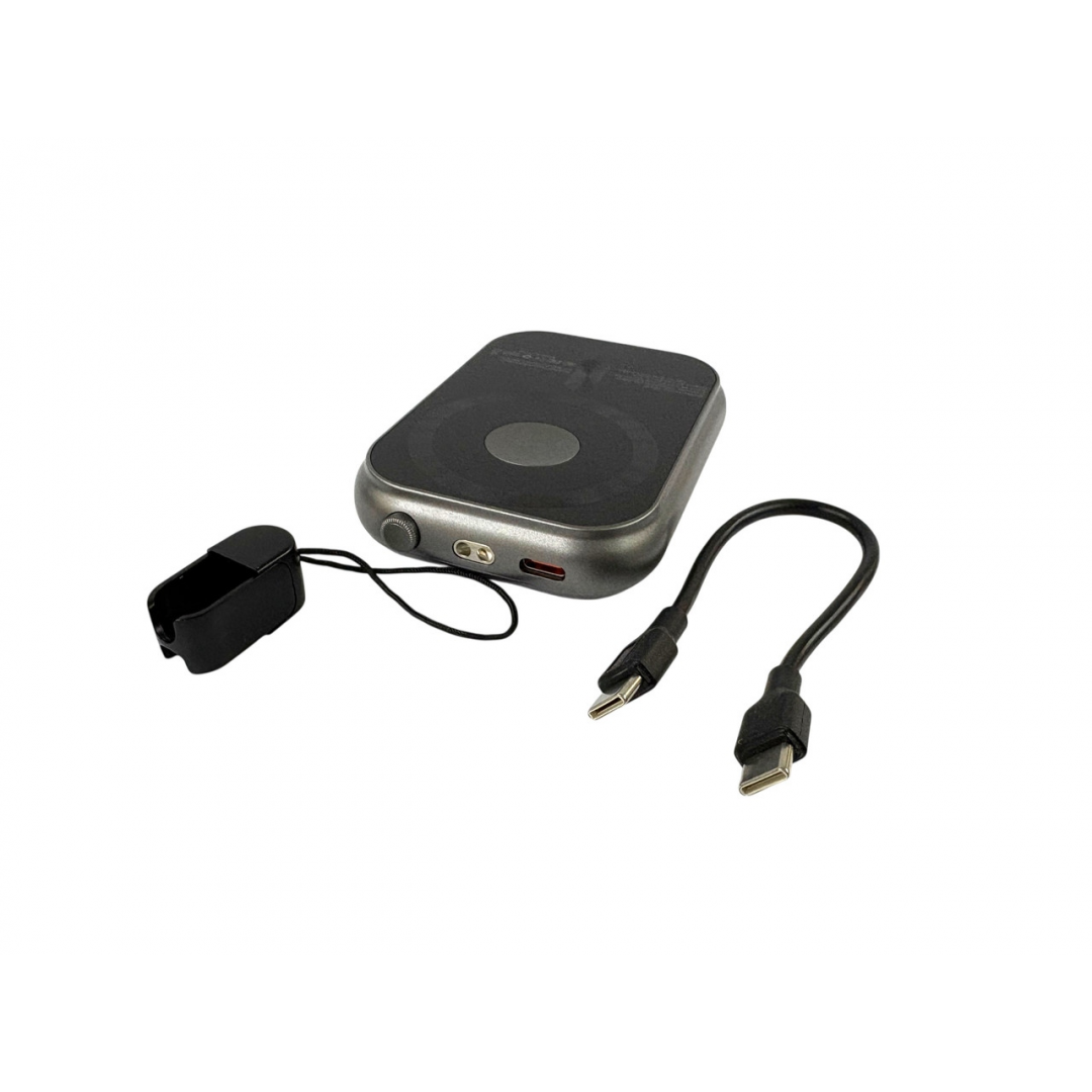 Внешний аккумулятор TUGII Y04W 10000 мА·ч, PD 22,5 Вт, MagSafe, беспроводная зарядка 3-в-1 — 3