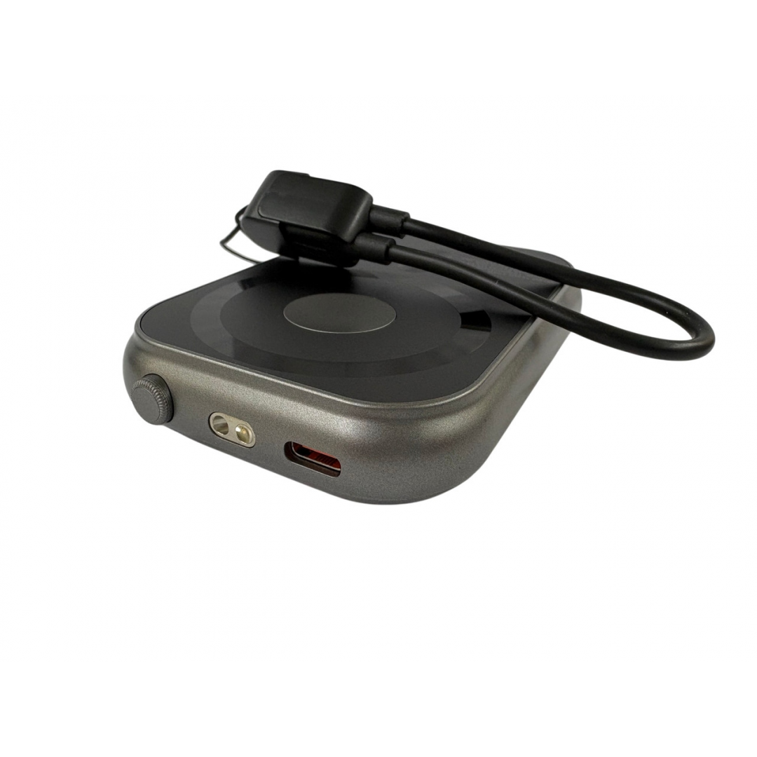 Внешний аккумулятор TUGII Y04W 10000 мА·ч, PD 22,5 Вт, MagSafe, беспроводная зарядка 3-в-1 — 2