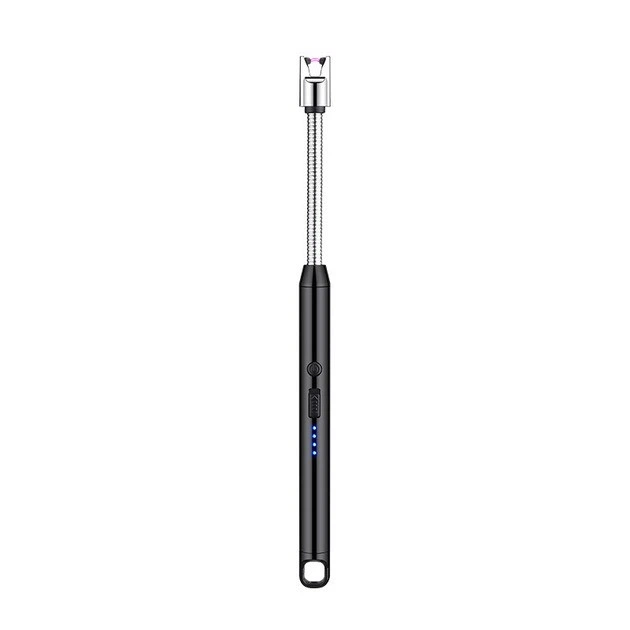 Запальничка електрична USB з акумулятором BBQ lighter Чорна — 2