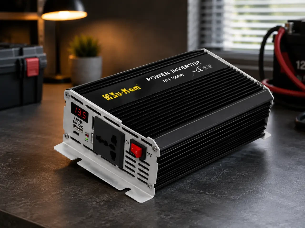 Перетворювач AC/DC RPI-1000W з вольтметром — 2