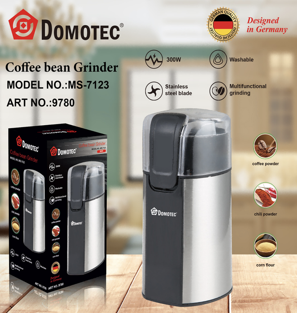 Кавомолка електрична Domotec MS-7123 300 Вт — 3