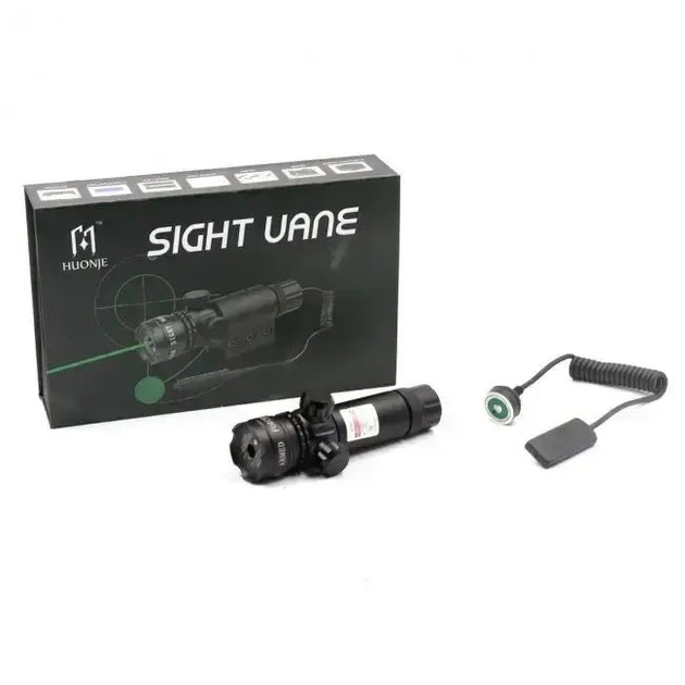 Лазерна указка 500mw III-B 532nm ± 10nm 110-220V/47-63Hz Sight Uane Green Laser G20 зелений промінь з регулюванням — 3