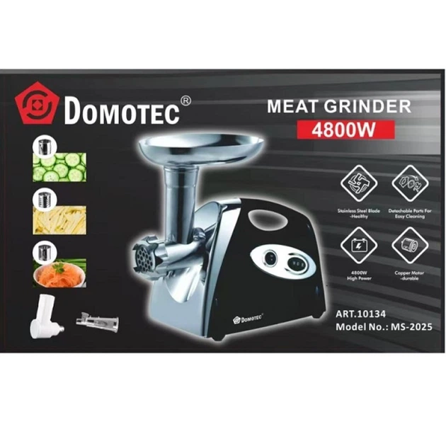 М'ясорубка 3 в 1 DOMOTEC MS 2025 4800 Вт — 3