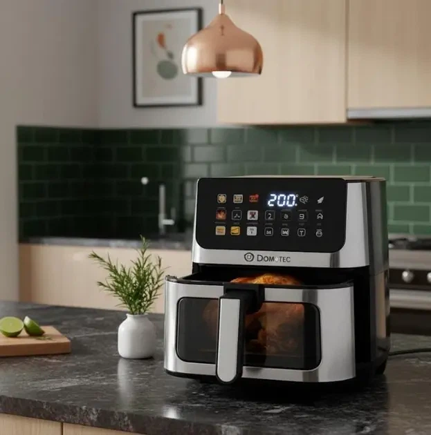 Аерогриль Domoteс MS-3224 4500 Вт 12л з регулюванням температури Black-Silver — 3