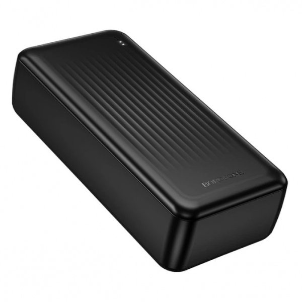 Power bank BOROFONE BJ80B 30000mAh PD22,5W+швидка заряджання акумулятор зарядка Чорний — 3